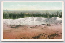 Fountain Paint Pot Yellowstone Park, Lower Geyser Basin, WY, Postcard Phostint picture