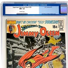 JIMMY OLSEN #138 CGC 9.2* 1971 Neal Adams Jack Kirby bronze low census old label picture