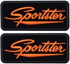 Embroidered Sportster Biker Chopper Patch | 2PC IRON ON SEW 4