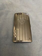 VTG Ronson Lighter Case To Hold Cigarettes And Or Money, Etc. 4” Tall Silvertone picture