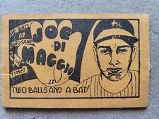 Tijuana Bible Joe DiMaggio Cartoon Art 1940s Vintage Book Adult Baseball Yankees picture