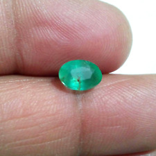 Fabulous Zambian Emerald Oval 1.35 Crt AAA+ Amazing Green Faceted Loose Gemstone picture