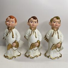 Vintage Angels handcrafted by  J.T. Blume 8” Tall Christmas Angels / Cherubs picture