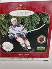 Wayne Gretzky Hockey Greats Keepsake Ornament 1997 - Upper Deck Trading Card  picture