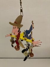 Fanciful Flights Flying Cowboy hanging ornament by Karen Rossi picture