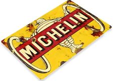 MICHELIN TIN SIGN MAN TIRE COMPANY FRANCE LE MANS FORMULA ONE MOTORCYCLE BICYCLE picture