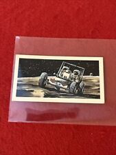 1974 Brooke Bond “The Race Into Space” LUNAR ROVING VEHICLE Card #42   G-VG picture