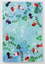 Postcard Goldfish Cool of the evening 2 Designs 8 Sheets Amifa Japan picture