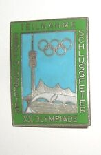 1972 Munich Olympic Opening Ceremonies Badge Pin picture