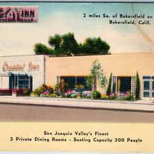 c1940s Bakersfield, CA Crystal Inn San Joaquin Valley Dance Dine Koleopulos A216 picture