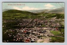 Ellenville NY-New York, Birds Eye View Of Town, Vintage Postcard picture