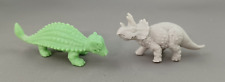 Topps Dinosaurs 1980s Prehistoric Vintage Soft Plastic Candy Figures Set of 2 picture