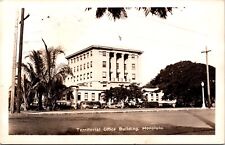 Real Photo Postcard Territorial Office Building in Honolulu, Hawaii picture