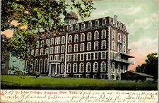 Vintage NY New York STA Postcard St John's College Fordham Posted 1907 Tinted  picture