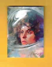 Ellen Ripley 2023 EDWARD VELA ACEO #2 Artist Sign Sigourney Weaver Alien #d /50 picture