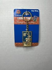 Looney Tunes USPS Stamp Collection Bugs Bunny Key Chain Vintage 1997 picture