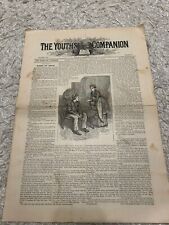 March 5th 1885 The youths companion Antique Newspaper picture