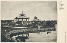 LONG BRANCH NJ - Lake At Shadow Lawn Postcard - udb (pre 1908) picture