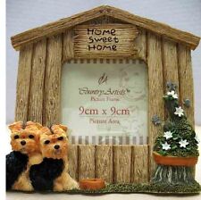 YORKSHIRE TERRIER PHOTO FRAME, COUNTRY ARTISTS  ITEM 90760 picture