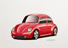 VW Beetle Crossover Old/New Custom - Original Design Rendering Michael Leonhard picture