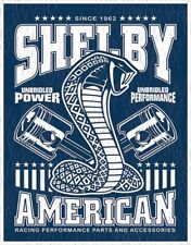 Shelby Cobra American Racing Parts Tin Metal Sign Man Cave Garage Decor 12.5X16 picture