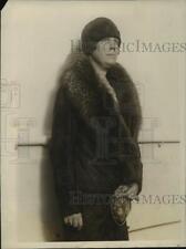 1928 Press Photo New York Mrs Frederick Ashton de Peyster NY society NYC picture