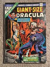 Marvel Comics Giant Size Dracula #2 Chris Claremont Don Heck 1974 See Pics picture
