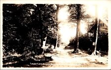 Real Photo Postcard Layden Lane Assembly Grounds Pilgrim Frankfort, Michigan~607 picture