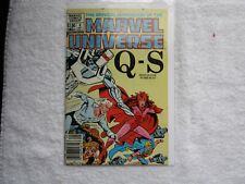 The Official Handbook of the Marvel Universe #6, 9-11, 13-14 (LOT of 6) picture