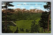 Co-Colorado Mount Elbert Highest Peak In Colorado Vintage Souvenir Postcard picture