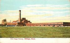 c1907 Printed Postcard; Beet Sugar Factory Billings MT Yellowstone County Posted picture