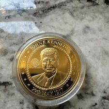 2017 John F. Kennedy 100th Anniversary 24K Gold-Plated Proof Coin picture