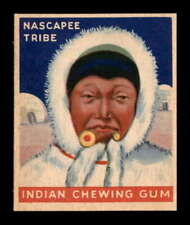 1947 Goudey Indian #60 Nascapee Tribe   G X3060633 picture