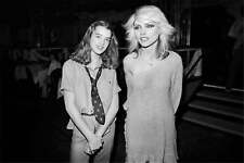 DEBBIE HARRY(BLONDIE) AND BROOK SHEILDS 8x10 Glossy Photo picture