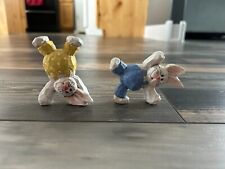Eddie Walker Tumbling Bunnies, Set of Two, Vintage, Perfect Condition picture