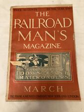 The Railroad Man's Magazine March 1909 Tales from Down-East Railroaders picture