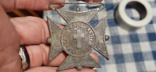 FAITH HOPE AND CHARITY DRGND ORG.N.D. 1883 CATHOLIC ORDER OF FORESTERS MEDAL picture