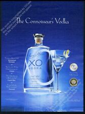 2007 Jean Marc XO vodka bottle & glass photo vintage print ad picture