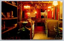 HOLLYWOOD FL FLORIDA Postcard Dutch Pantry Family Restaurants Interior Booths picture