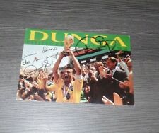 Carlos Dunga Brazil, Original Signed Autographcard 3 7/8x5 7/8in picture