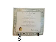 Franklin MINT Barnyard  Christmas  Certificate picture