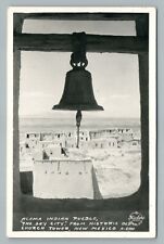 Acoma Indian Pueblo—New Mexico RPPC Frashers Vintage Native American Photo 1940s picture