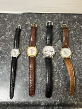 4 Vintage Disney Mickey Mouse Mini Mouse Watches Disney Store picture