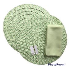 Spring Table Placemats with Napkins picture