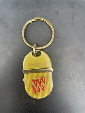 Vintage Buick Brass Logo Car Keychain Rare picture
