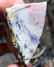 Agatized Utah Bertrandite Tiffany stone UV Old stock chunk. picture
