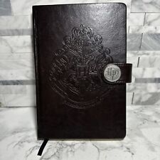 HARRY POTTER Faux Leather Bound Hogwarts Journal Notebook Magnetic Closure picture