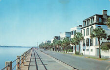 Postcard East Or High Battery Charlston South Carolina Posted 1962 picture
