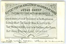 Religious.  Repent For the Kingdom of Heaven is at Hand 1908 picture