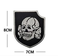Gosht Skull Russia Russian Army Tatical Hook Loop Patch Embridered Badge Dark picture